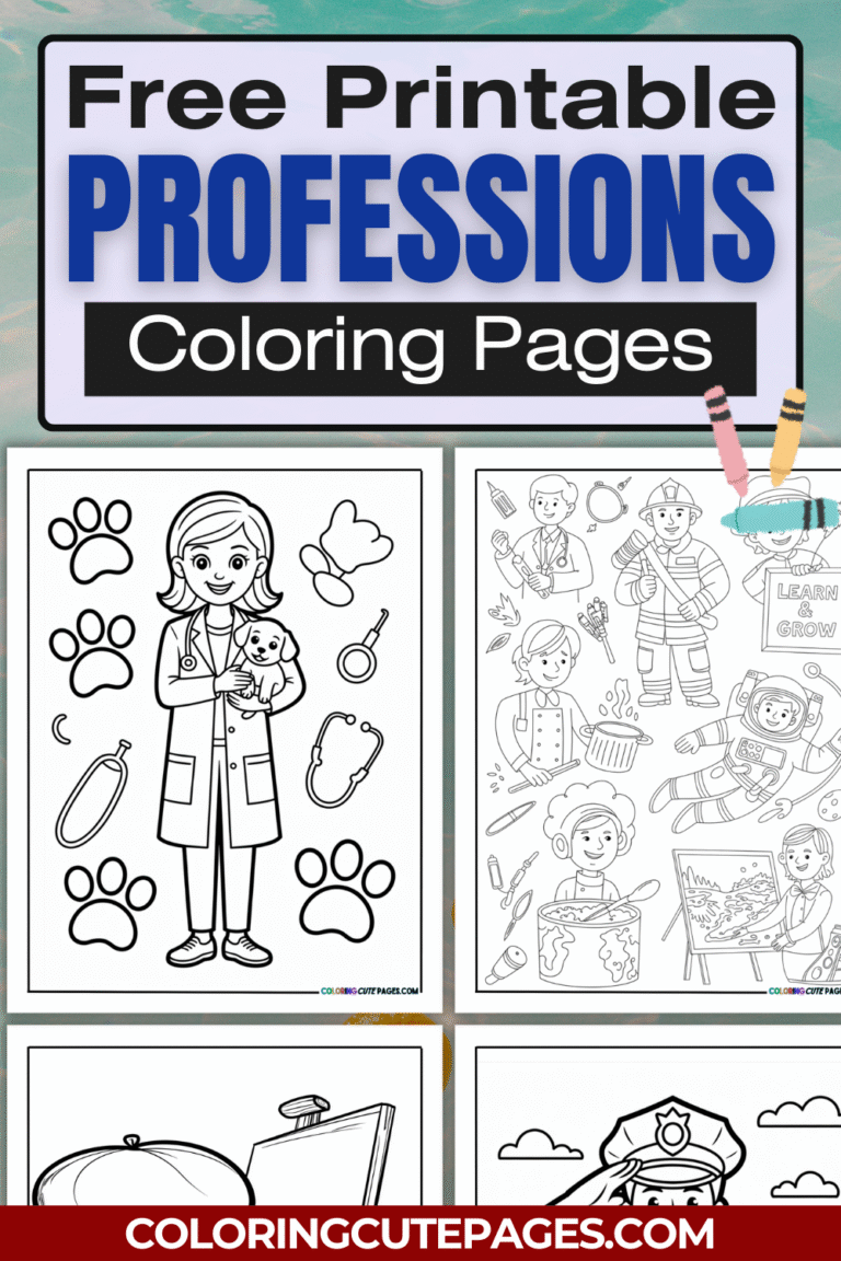Professions Coloring Pages